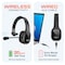 Delton 20X Wireless Bluetooth Headset Computer Headphones with Mic, 30 Hours Talk time DBTHEAD20X - alternate 6